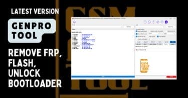 Genpro tool 2025 remove frp, flash, unlock bootloader and imei repair