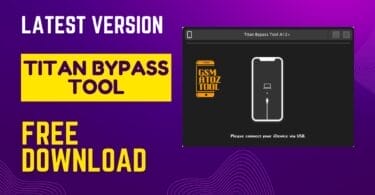 Titan bypass tool a12+ for windows