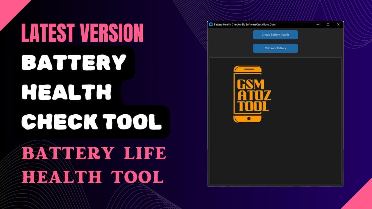 Battery health check tool