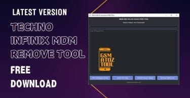 Techno infinix mdm remove tool
