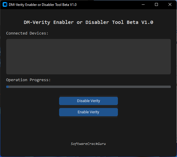 Dm-verity enabler or disabler tool Dm-verity enabler or disabler tool
