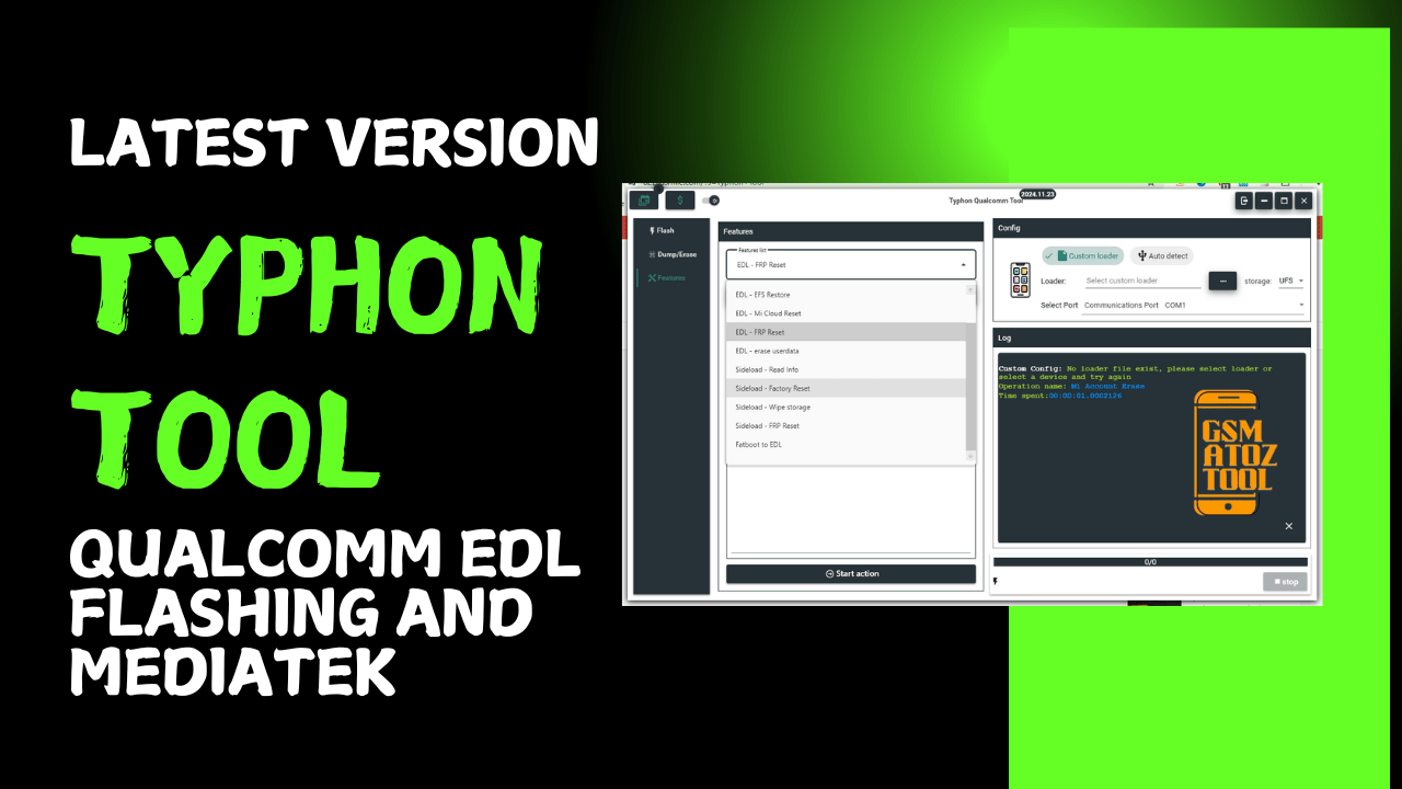 Typhon tool for qualcomm & mediatek flashing Typhon tool for qualcomm & mediatek flashing