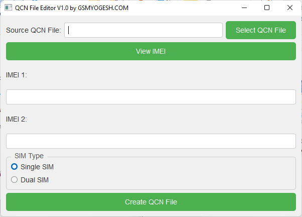 Qcn file editor tool edit imei & fix qcn files Qcn file editor tool edit imei & fix qcn files