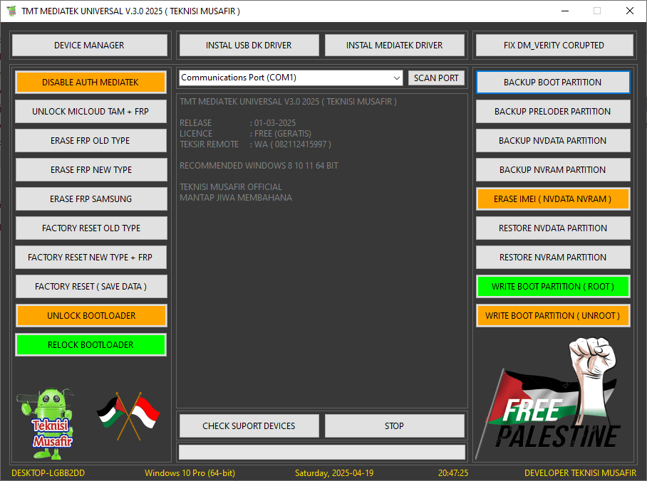 Tmt mediatek universal Tmt mediatek universal
