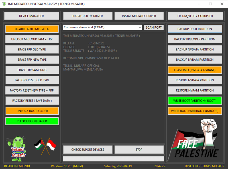 Tmt mediatek universal Tmt mediatek universal