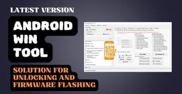 Android win tool v1. 1. 3 unlocking and flashing