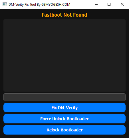 Dm-verity fix tool all models latest version download