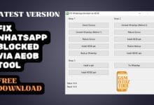 Fix whatsapp blocked via aeob tool