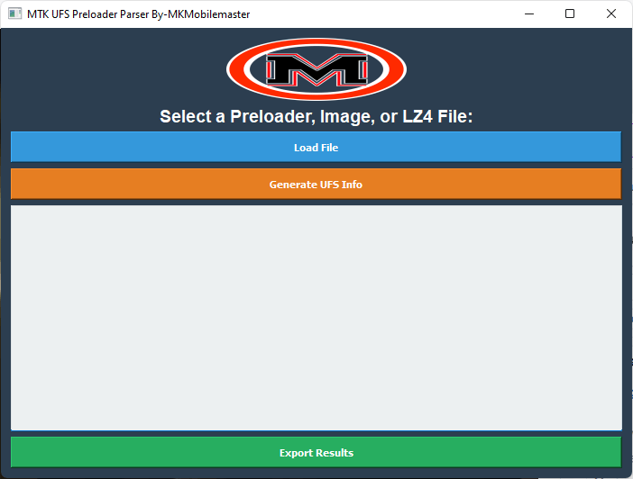 Mtk ufs preloader tool Mtk ufs preloader tool