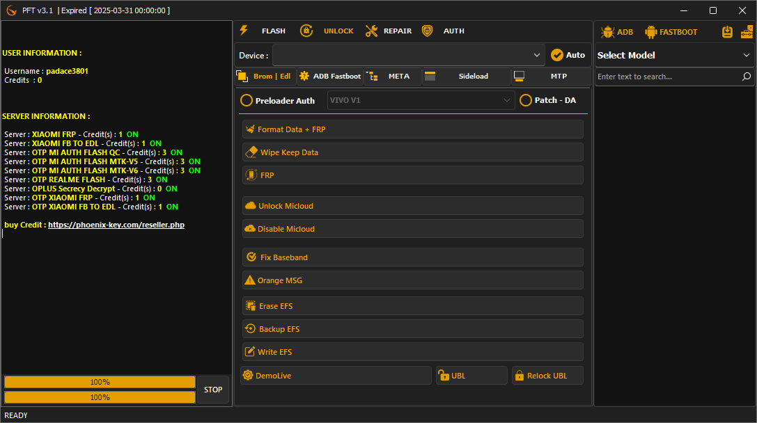 Pft - phoenix flashtool