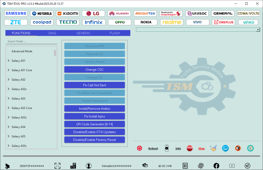 Turbo service mobile Turbo service mobile