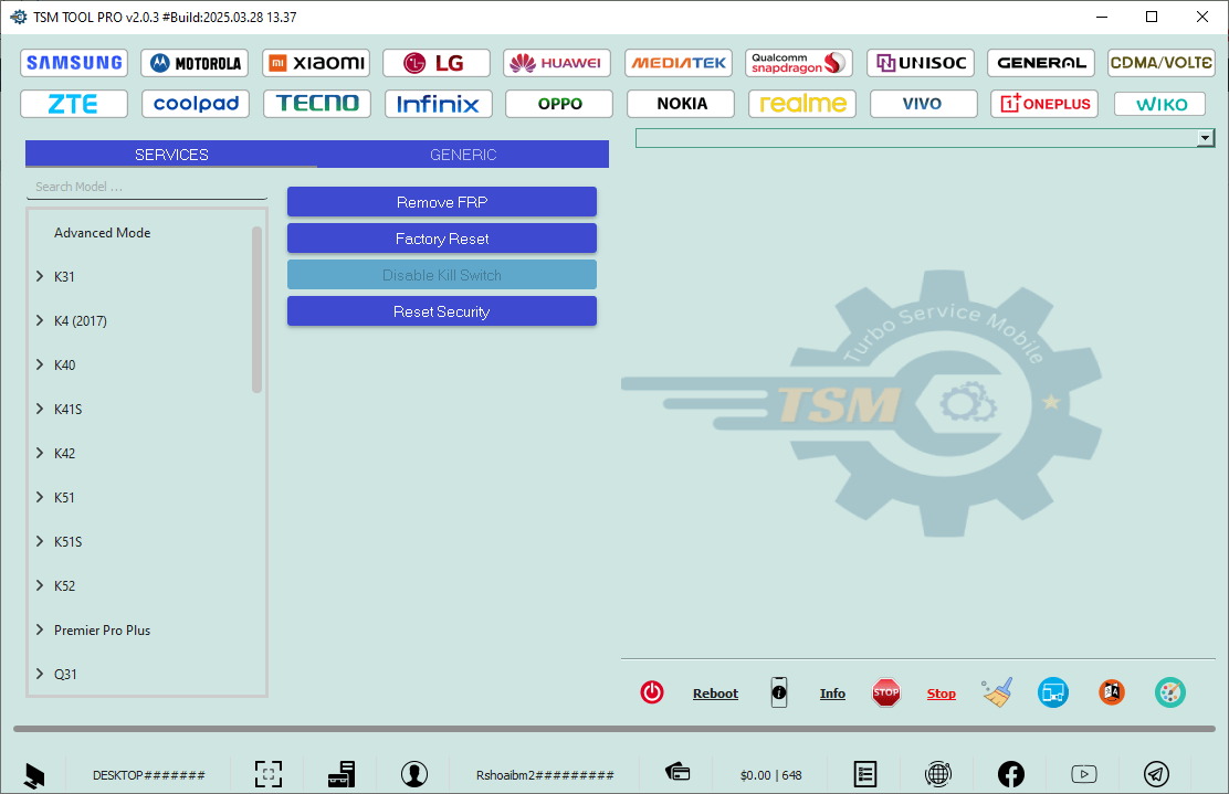 Turbo service mobile crack