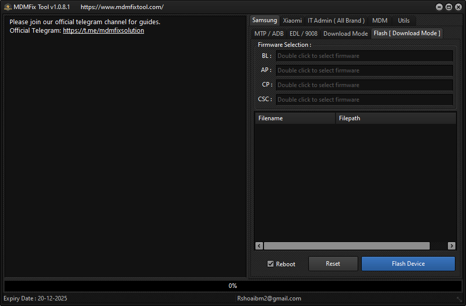 Mdm fix tool tutorial