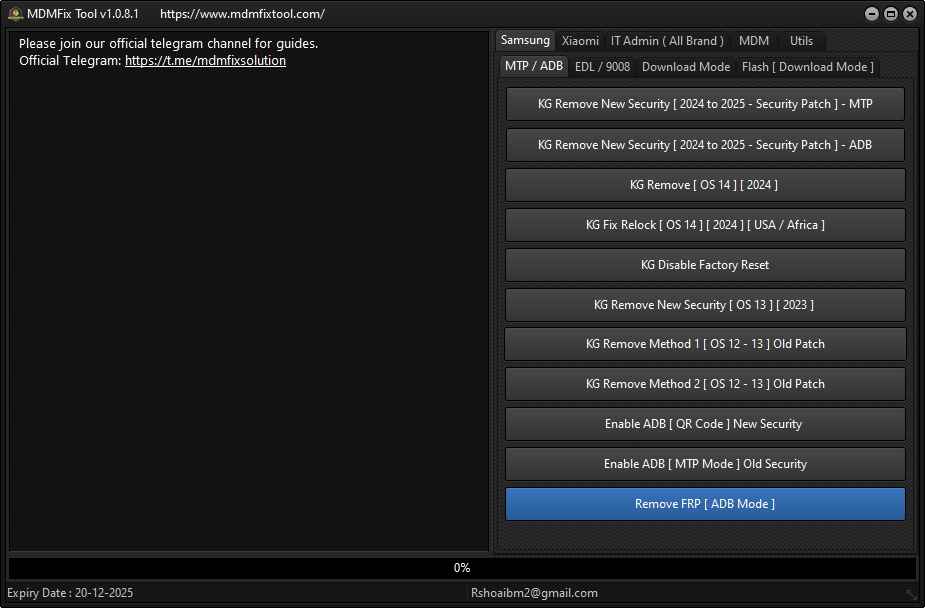 Mdm fix tool software to remove frp, kg, and it admin locks Mdm fix tool software to remove frp, kg, and it admin locks