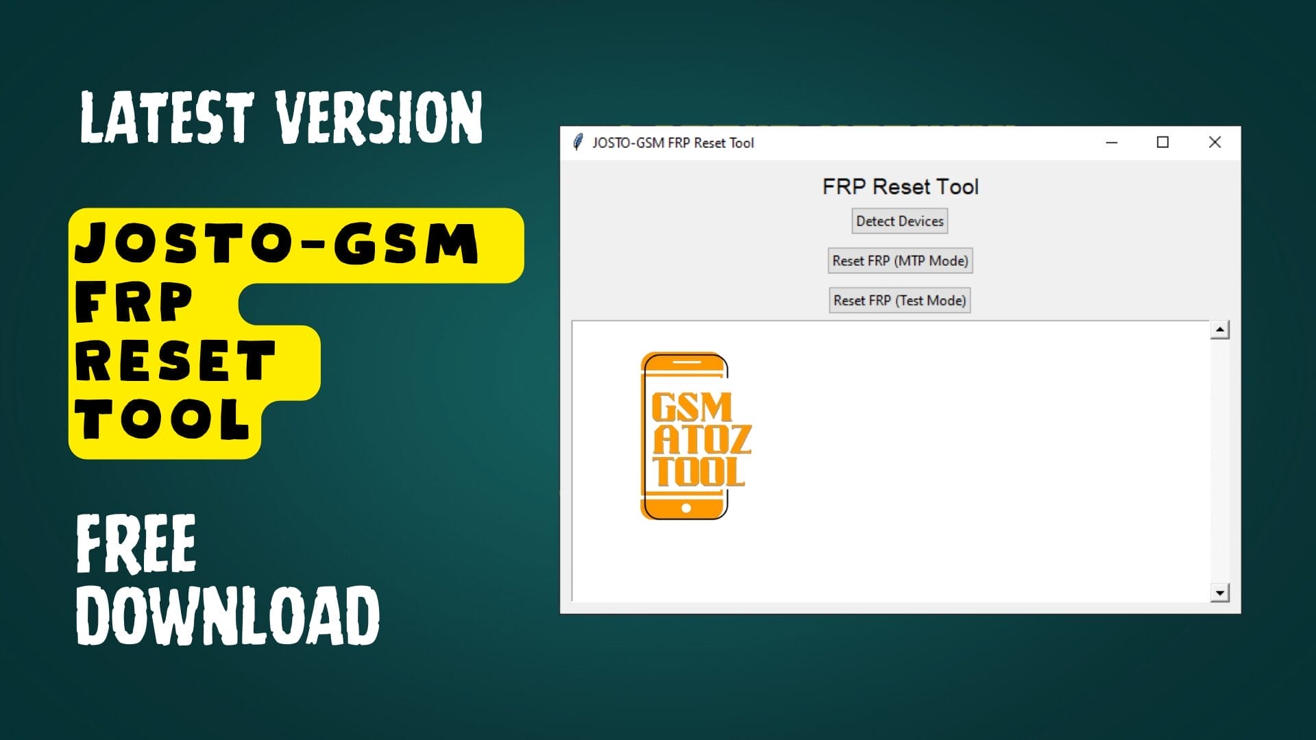 Josto-gsm frp reset tool download latest version Josto-gsm frp reset tool download latest version