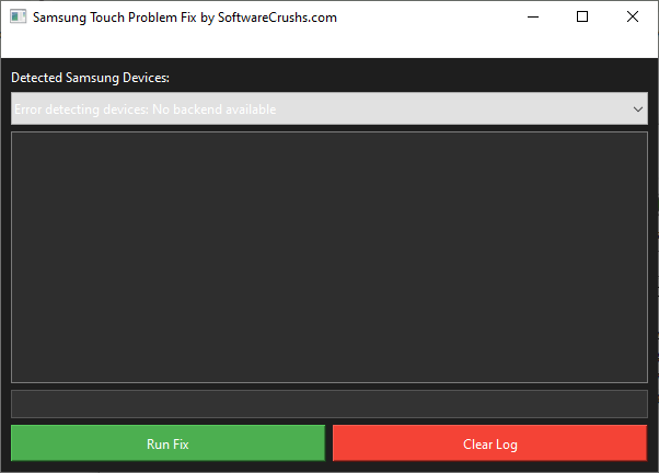 Samsung touch problem fix tool Samsung touch problem fix tool