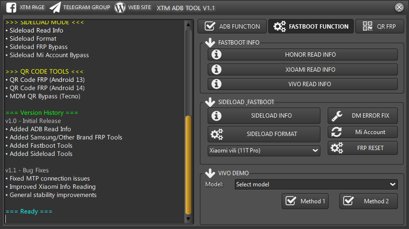 Xtm tool v1. 0 Xtm tool v1. 0