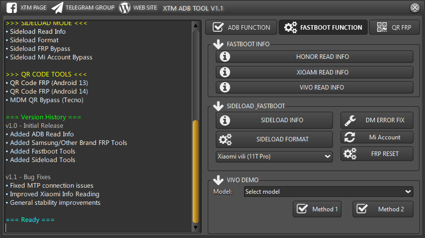 Xtm tool v1. 0 Xtm tool v1. 0