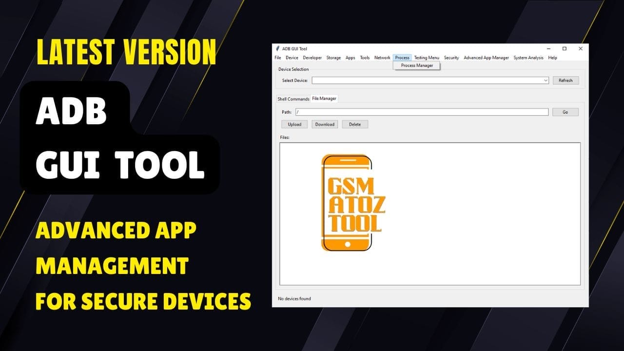 Adb gui tool advanced app management for secure devices Adb gui tool advanced app management for secure devices