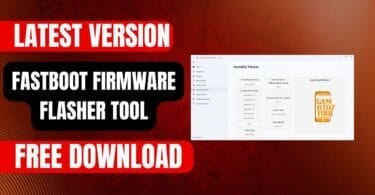 Fastboot firmware flasher tool