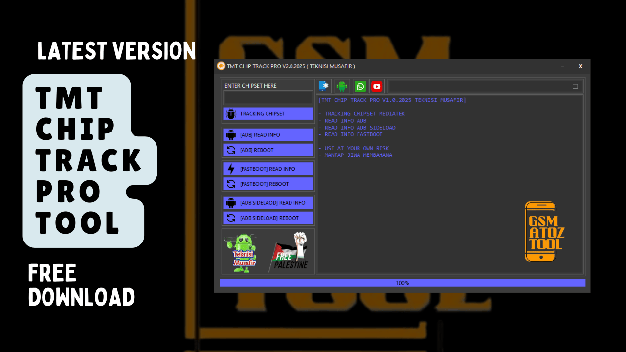 Tmt chip track pro tool Tmt chip track pro tool