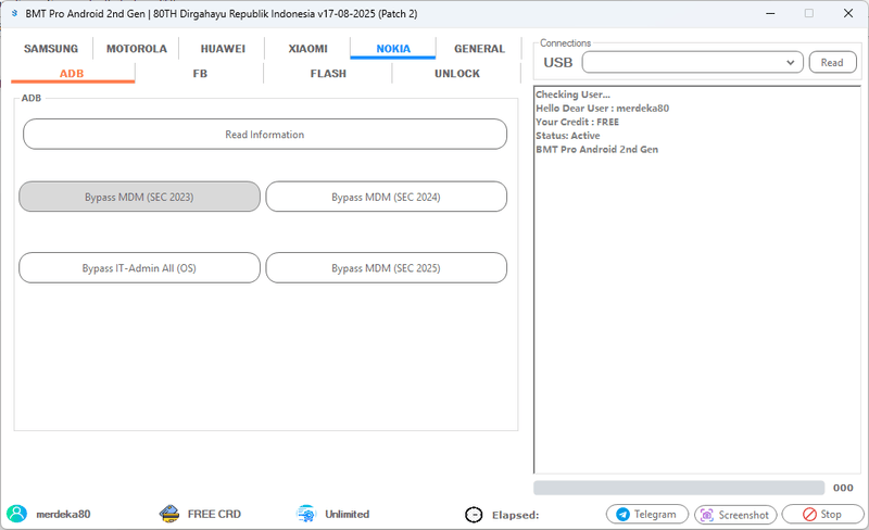 Bmt pro android tool bypassing it admin lock on nokia devices Bmt pro android tool bypassing it admin lock on nokia devices