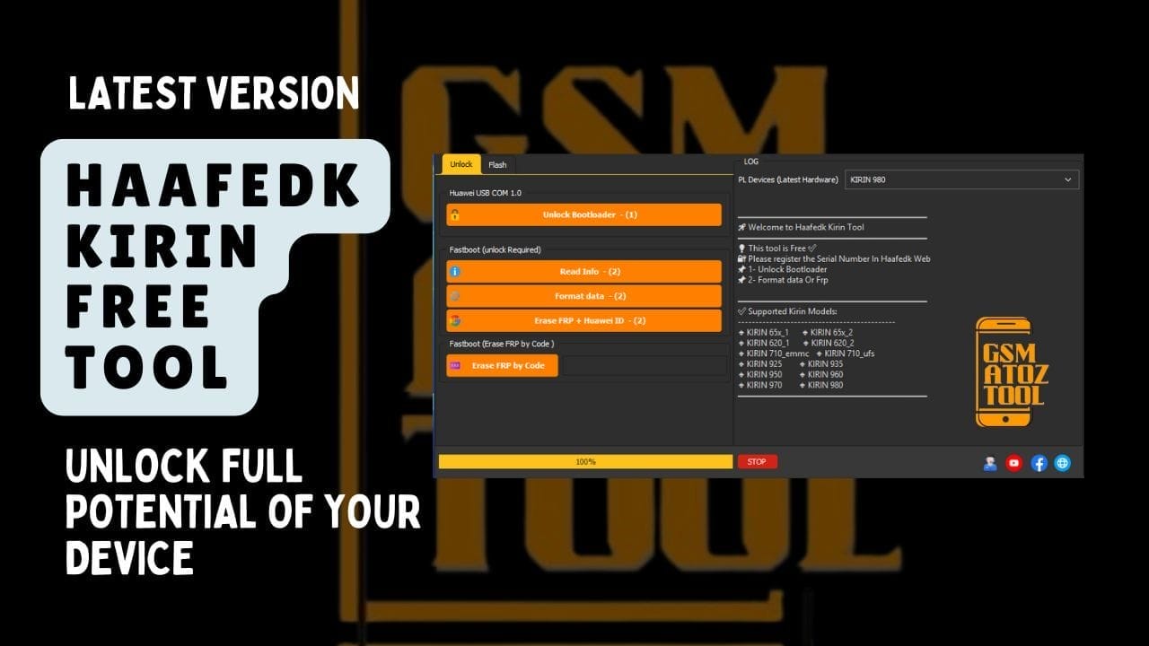 Haafedk kirin free tool unlock full potential of your device Haafedk kirin free tool unlock full potential of your device