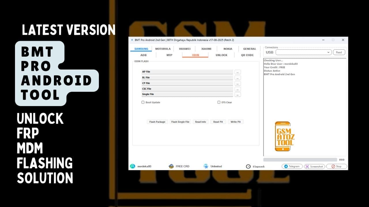 Bmt pro android tool unlock frp mdm & flashing solution Bmt pro android tool unlock frp mdm & flashing solution
