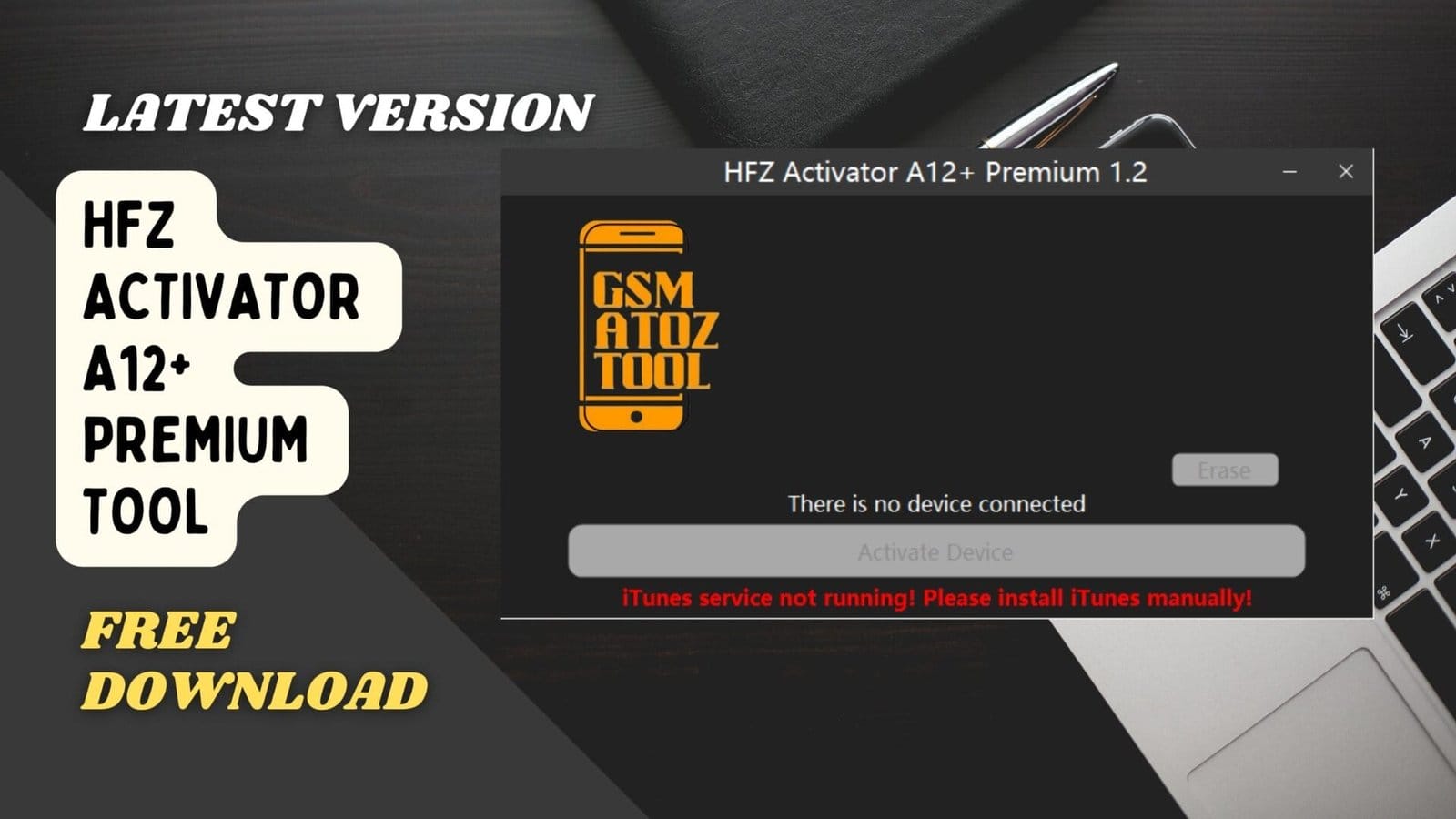 Hfz activator a12+ premium tool (windows tool) 1 Hfz activator a12+ premium tool