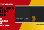 Fastboot flash tool interface showing advanced android flashing frp reset and edl options