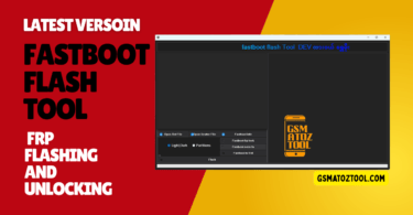 Fastboot flash tool interface showing advanced android flashing frp reset and edl options