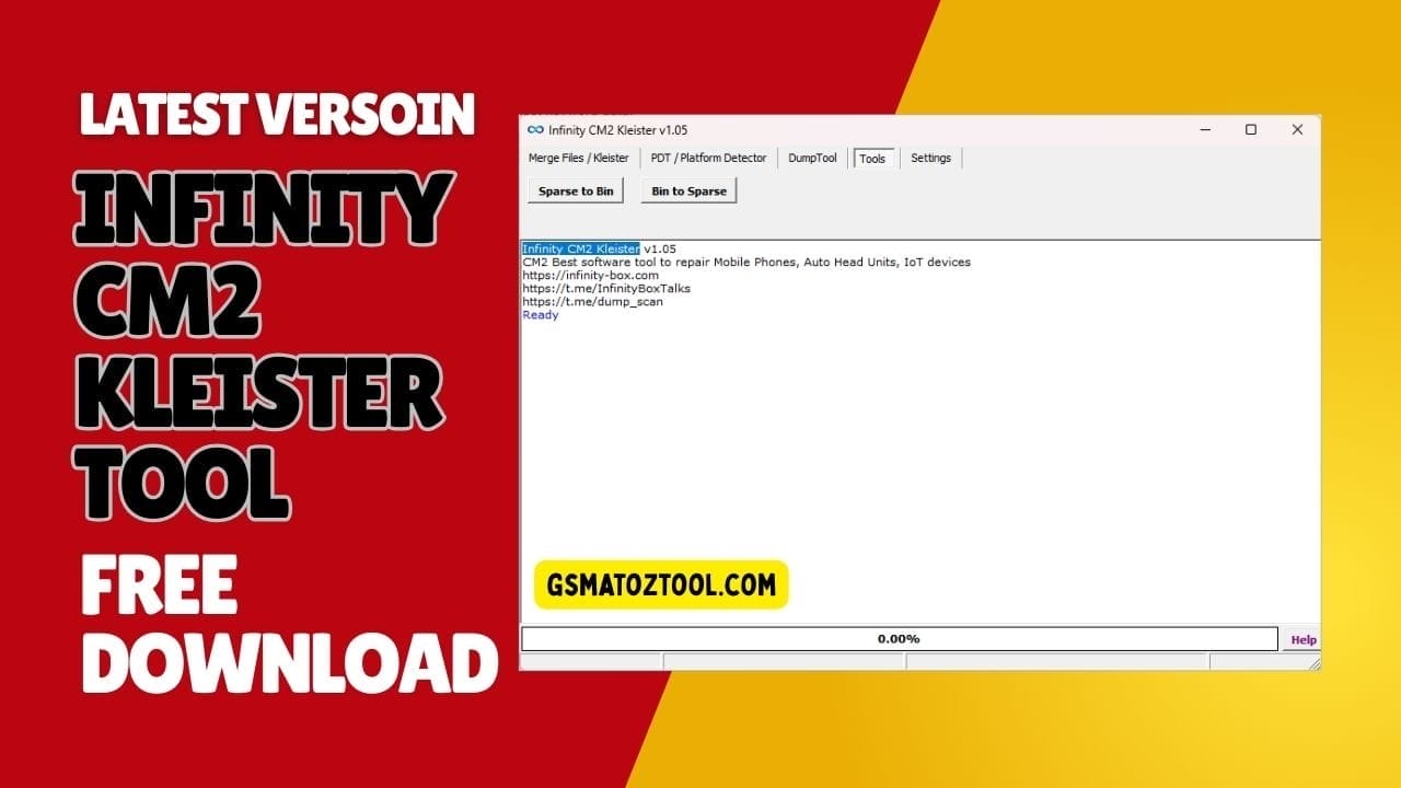 Infinity cm2 kleister tool free download (latest version) 1 Infinity cm2 kleister tool software interface and free download banner for mobile repair.