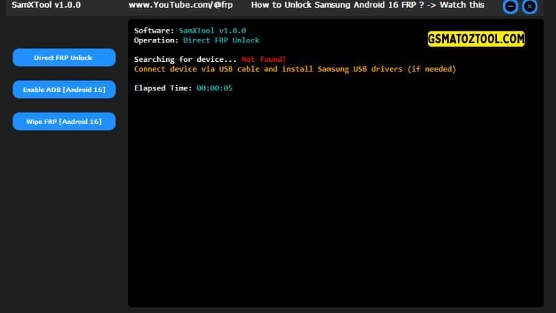 Samxtool v1. 0 latest versoin free download 2 Samxtool latest version samsung frp unlock solution