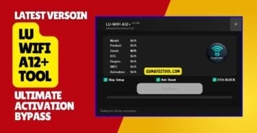 Lu wifi a12+ tool interface for android device unlocking and network management