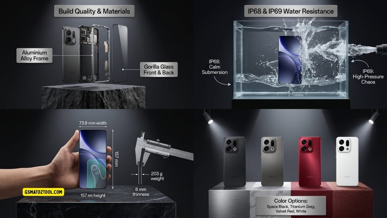 Oppo find x9 review – full front and back view showing amoled display and triple hasselblad camera system